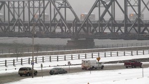 Snow traffic Tuesday